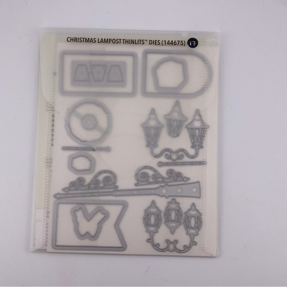 🍒 Stampin’ Up! 🍒 “Christmas Lampost” Thinlits Dies Set. - Picture 6 of 7